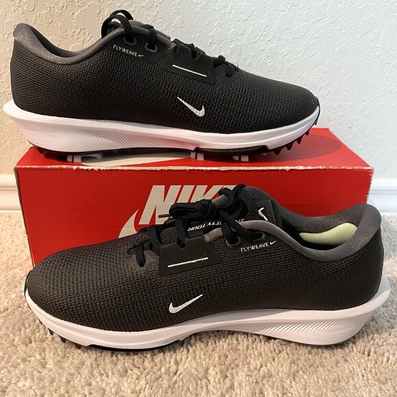 Nike Air Zoom Infinity Tour 2 Men Golf Shoes Black Size 9.5 Wide FD0218-002 New main image 4